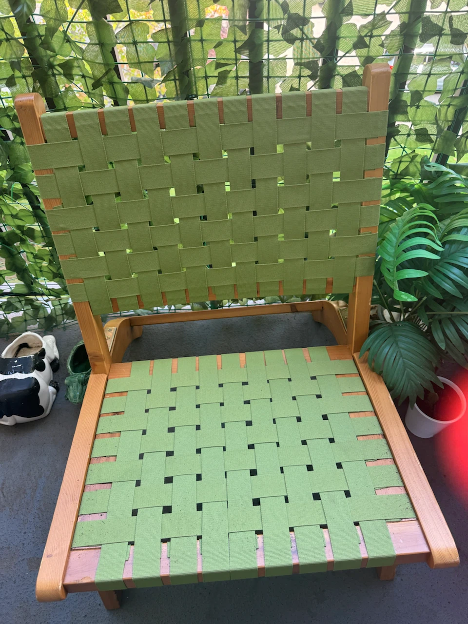 Woven Wood Accent Chair - photo 3
