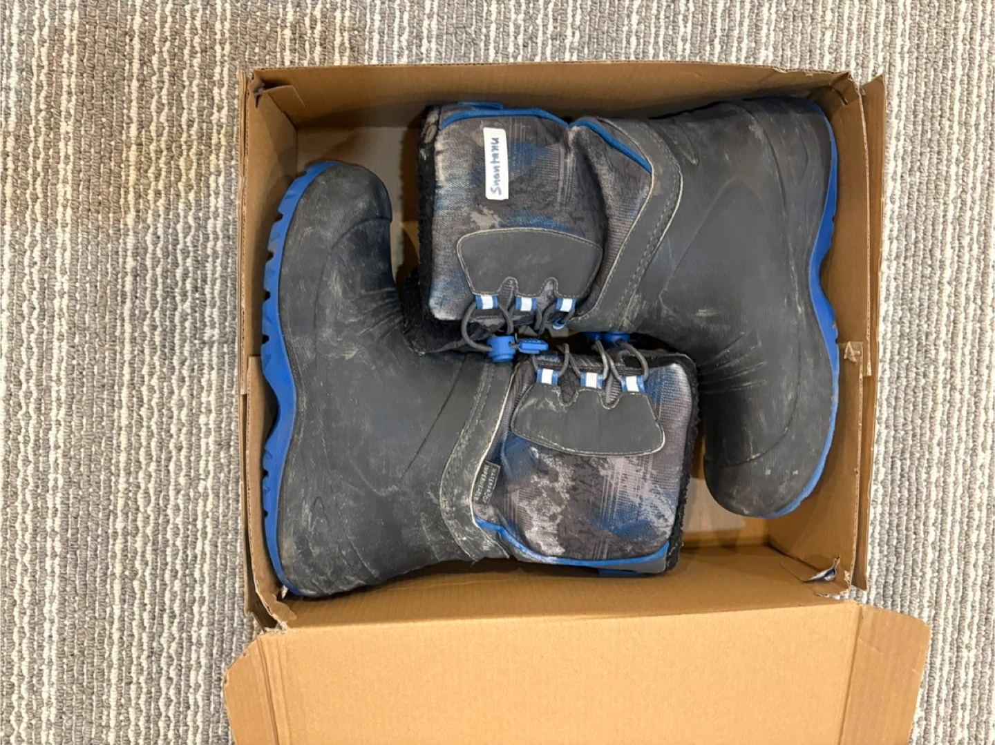 Winter boots - boys size 3 - photo 2