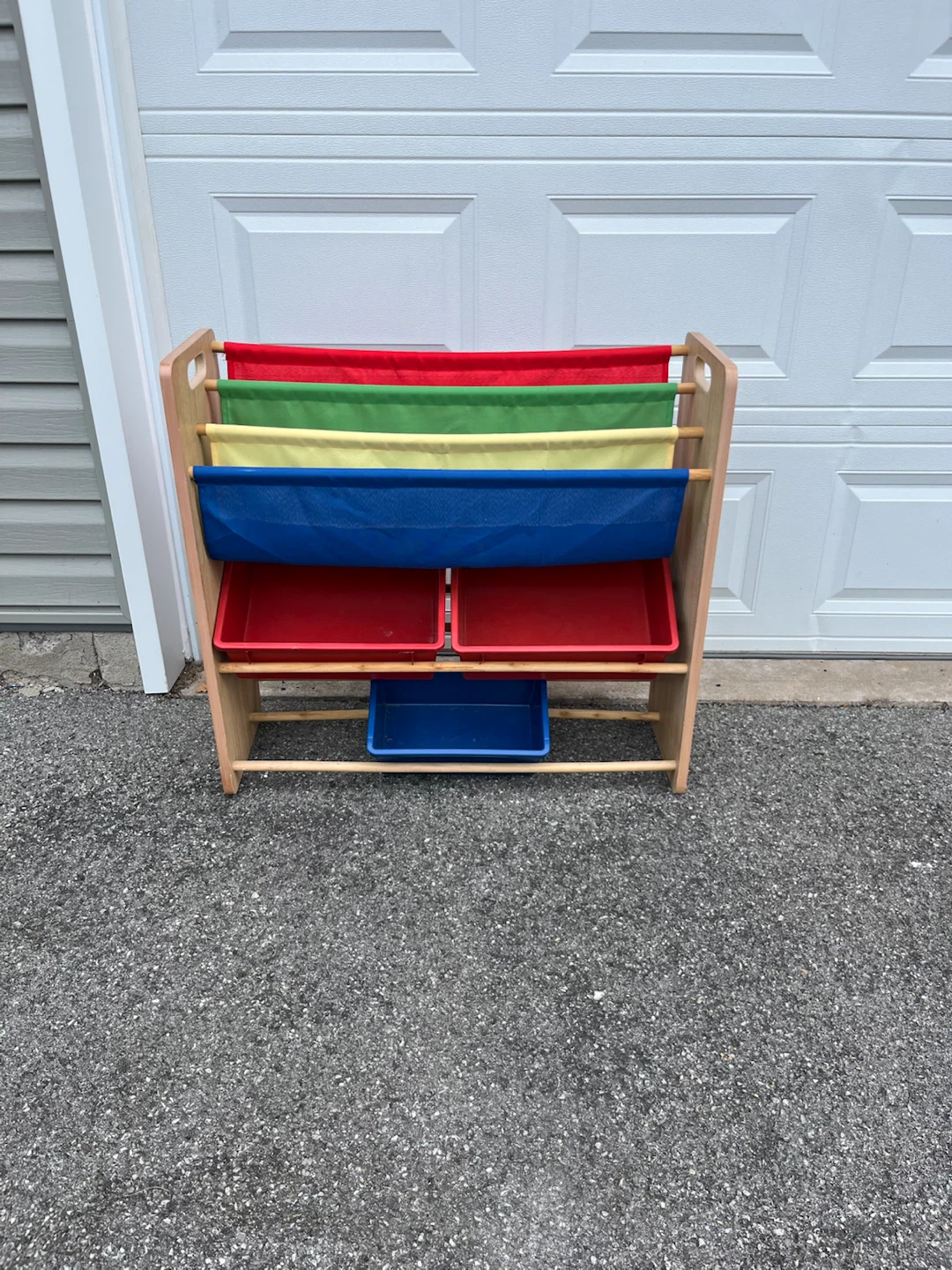 Kids' Book & Toy Organizer
