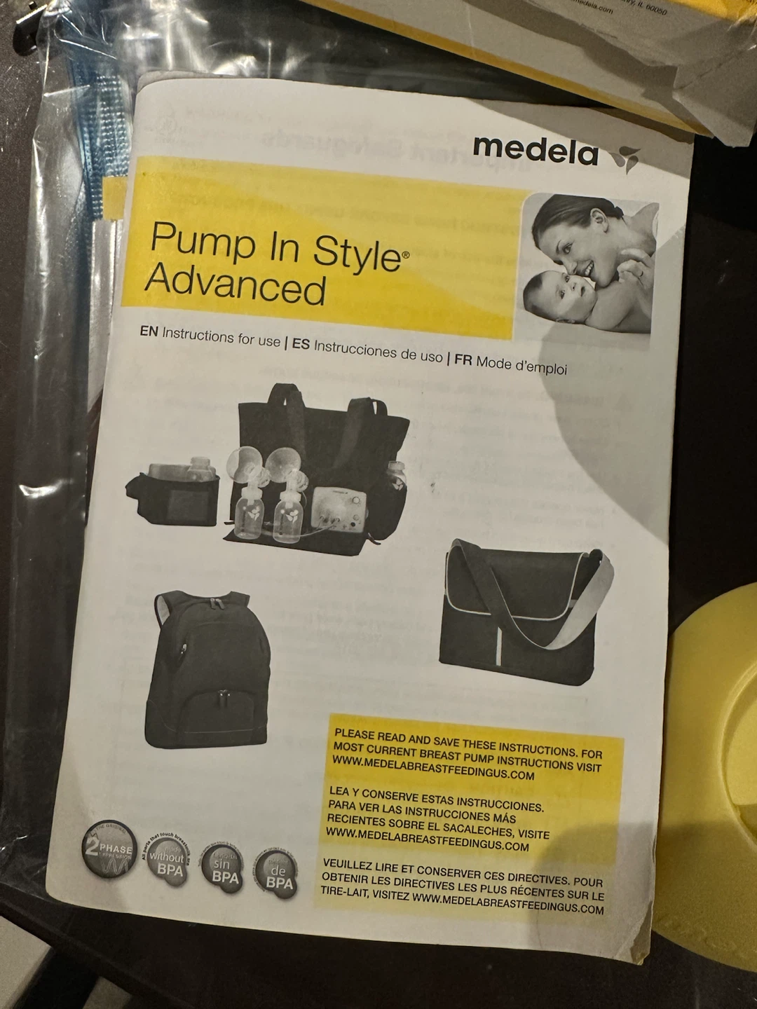 Medela Pump In Style Advanced Breast Pump - photo 4
