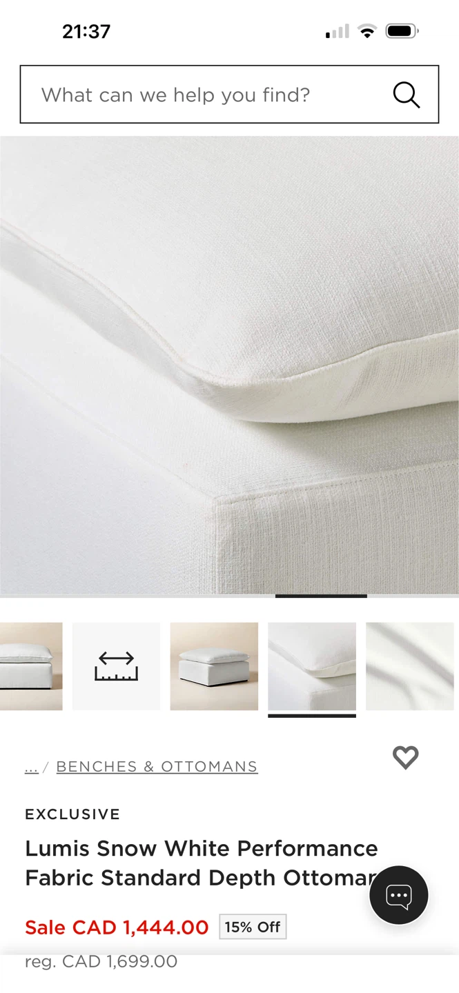 Like 🆕- Large White Down-Filled Modular ULTRA-SOFT CLOUD Sofa - photo 4