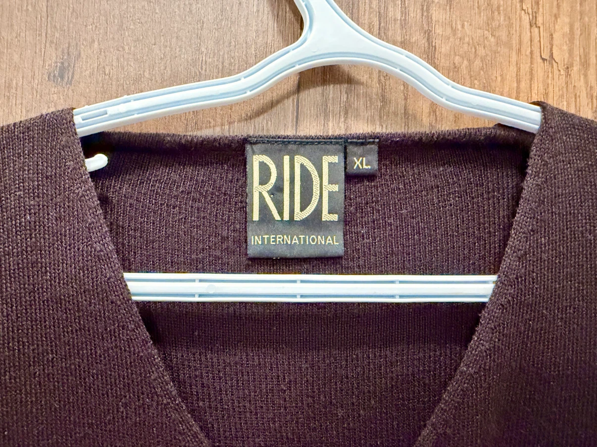 RIDE International Brown Button-Up Knit Cardigan – XL - photo 2