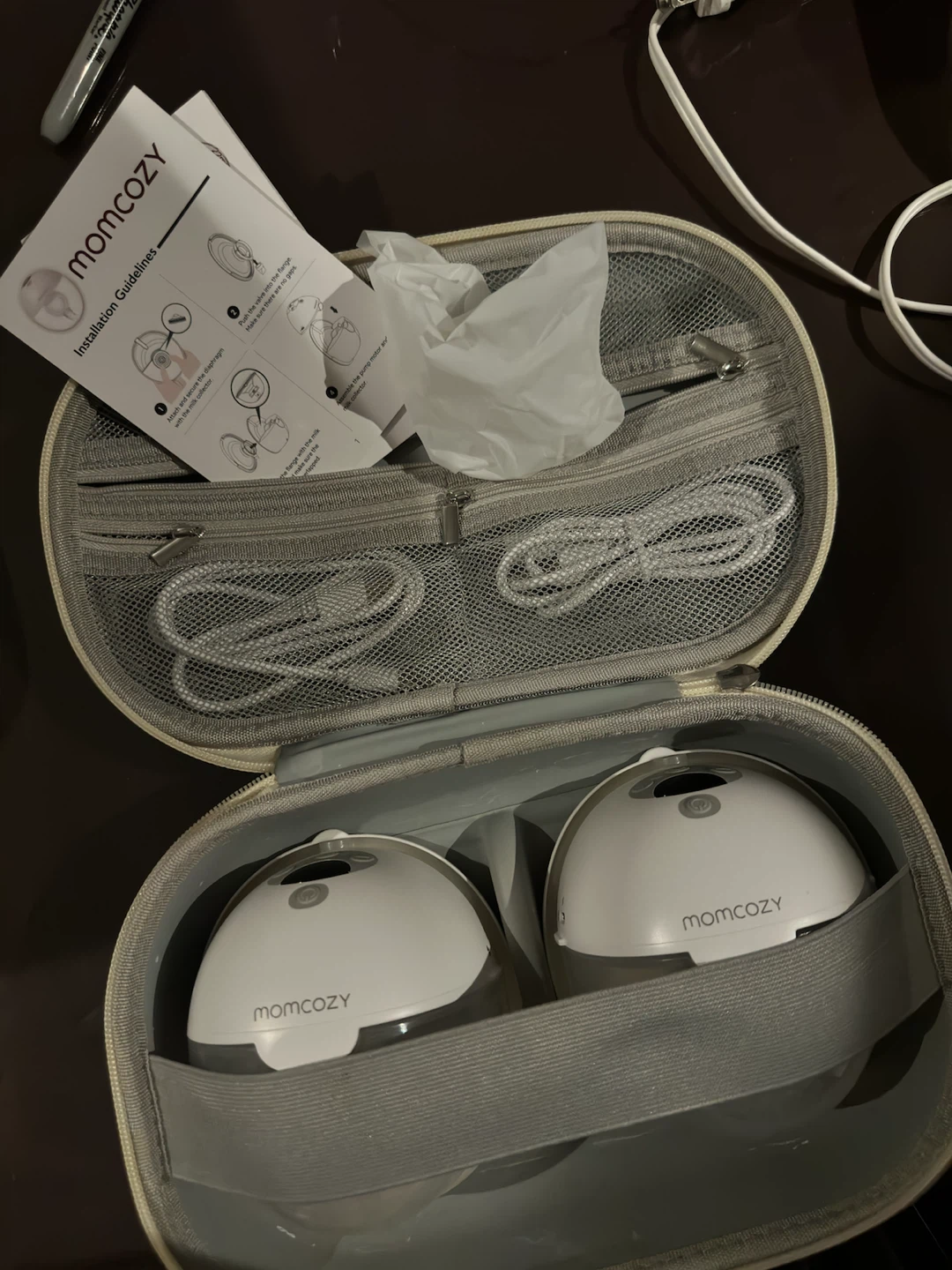 Momcozy Wearable Breast Pump Set - photo 4