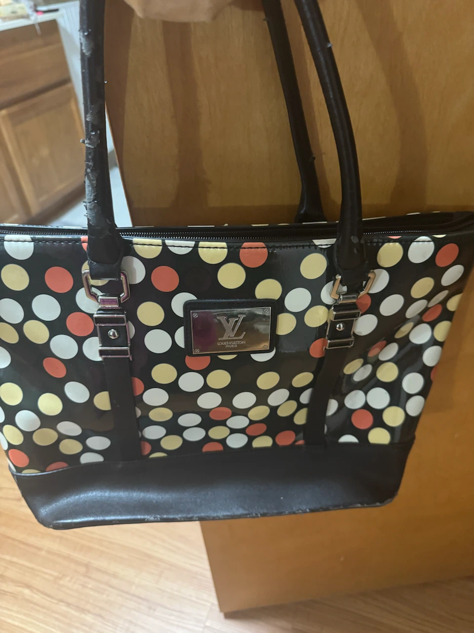Louis Vuitton Polka Dot Tote Bag