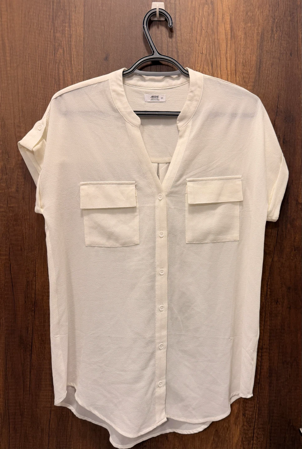 Ardene Cream Button-Up Blouse - photo 3