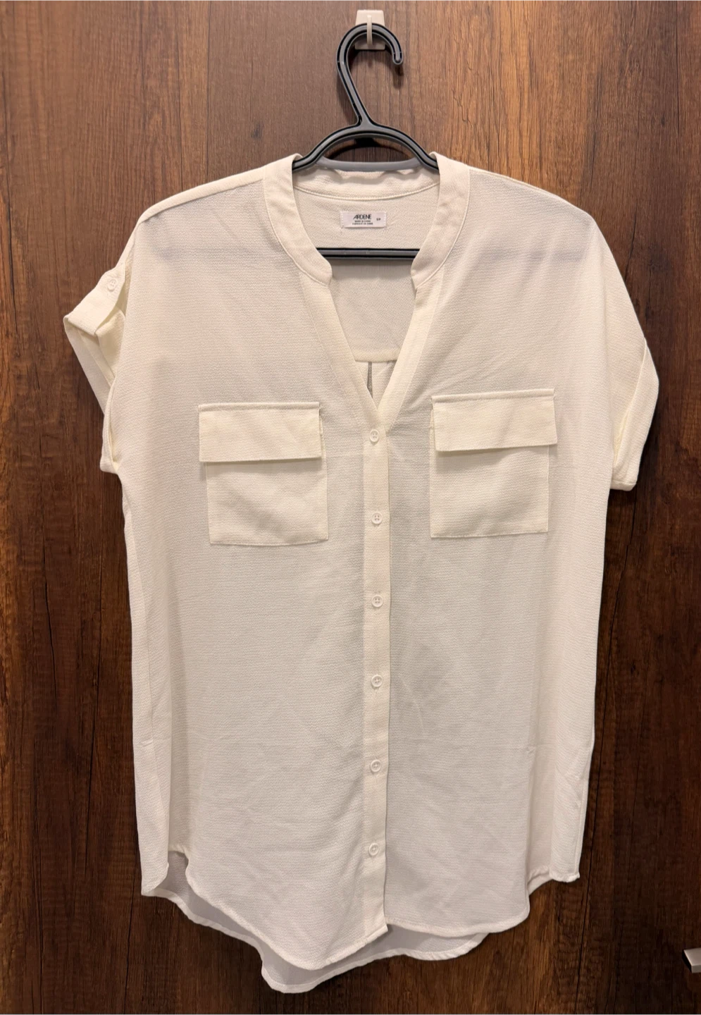 Ardene Cream Button-Up Blouse - photo 4