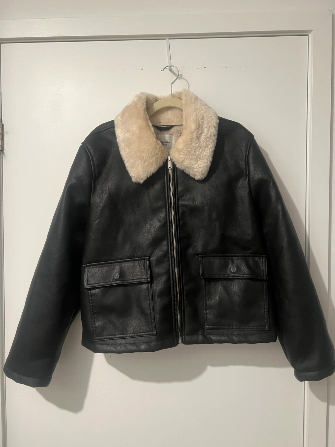 Abercrombie & Fitch Faux Leather Jacket