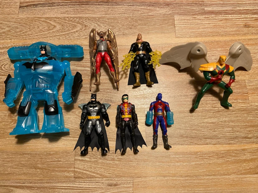 DC 4” Super Hero Action Figures
