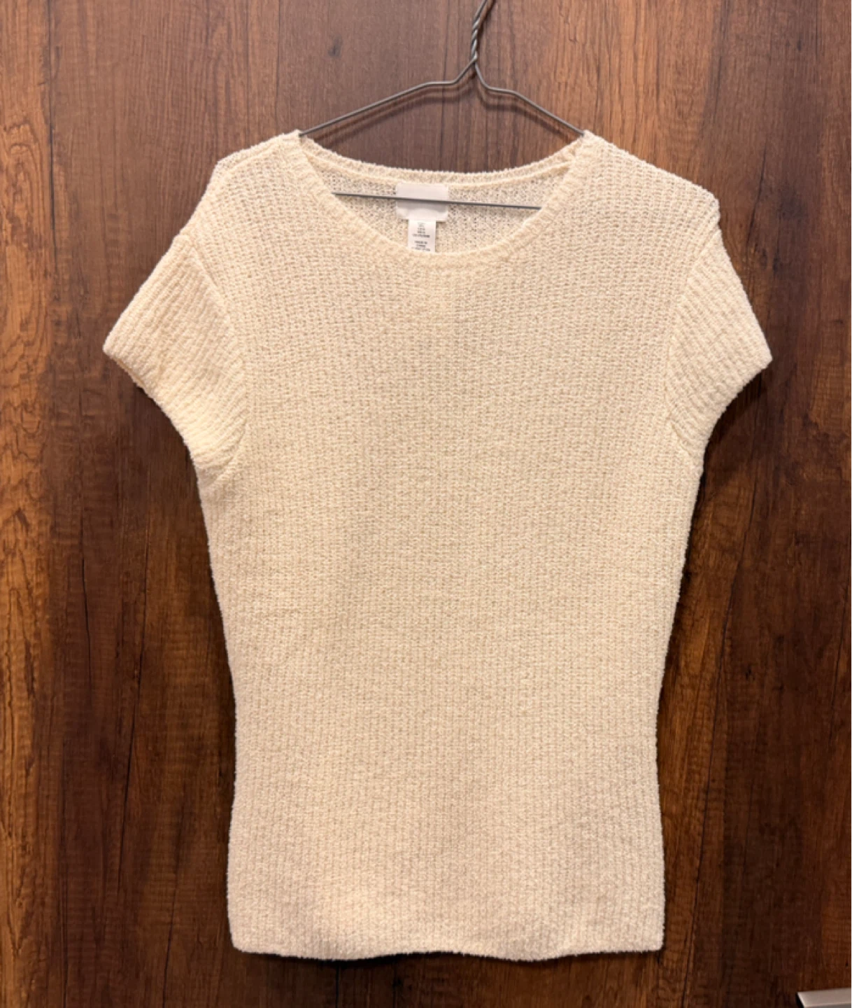 H&M Rib-Knit Cotton Blend Top - photo 4