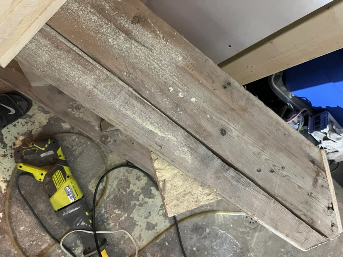 Temporary construction stairs - photo 4