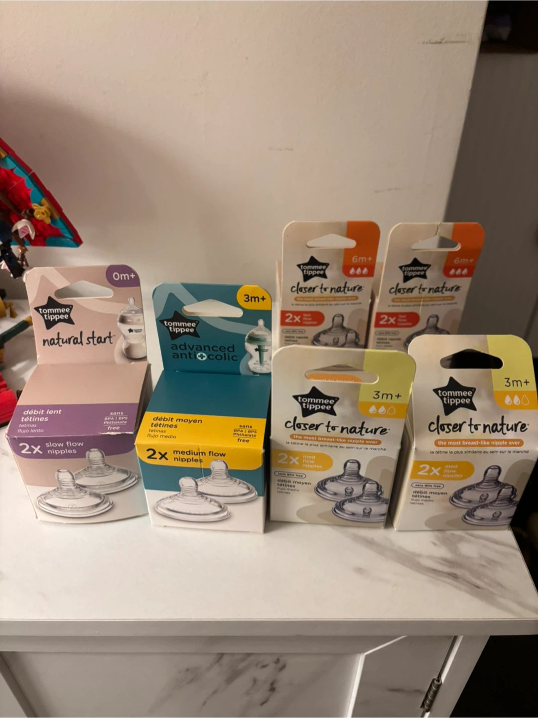 Tommee Tippee Bottle Nipple Assortment Pack