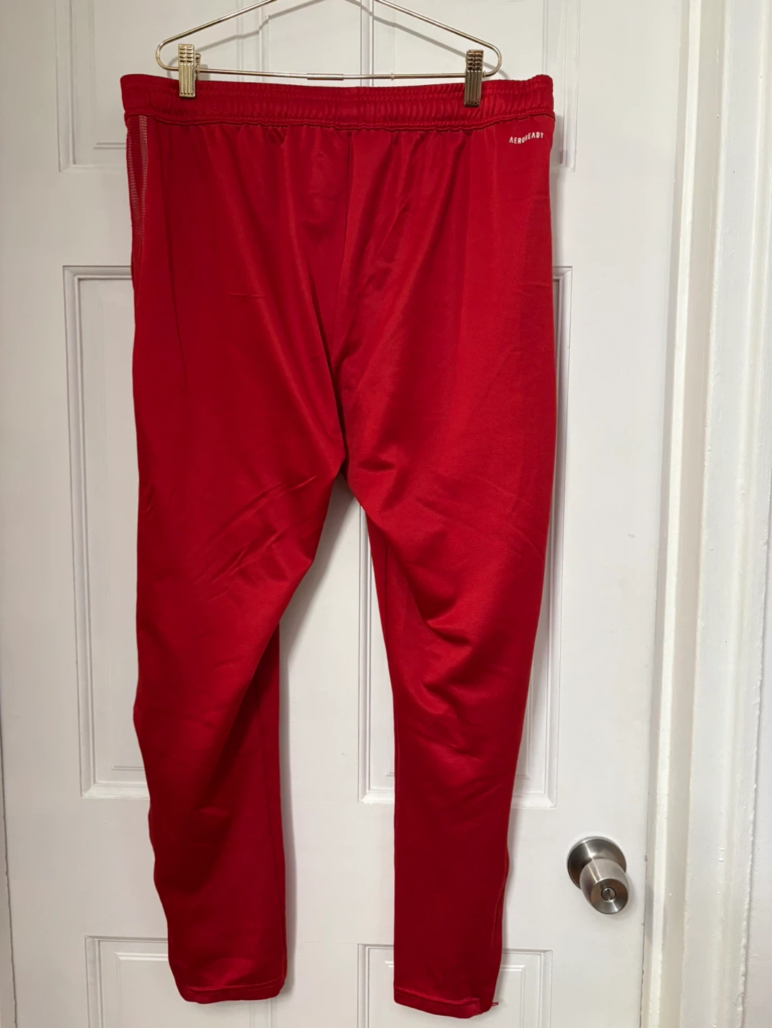 Adidas Aeroready Red Track Pants - photo 3