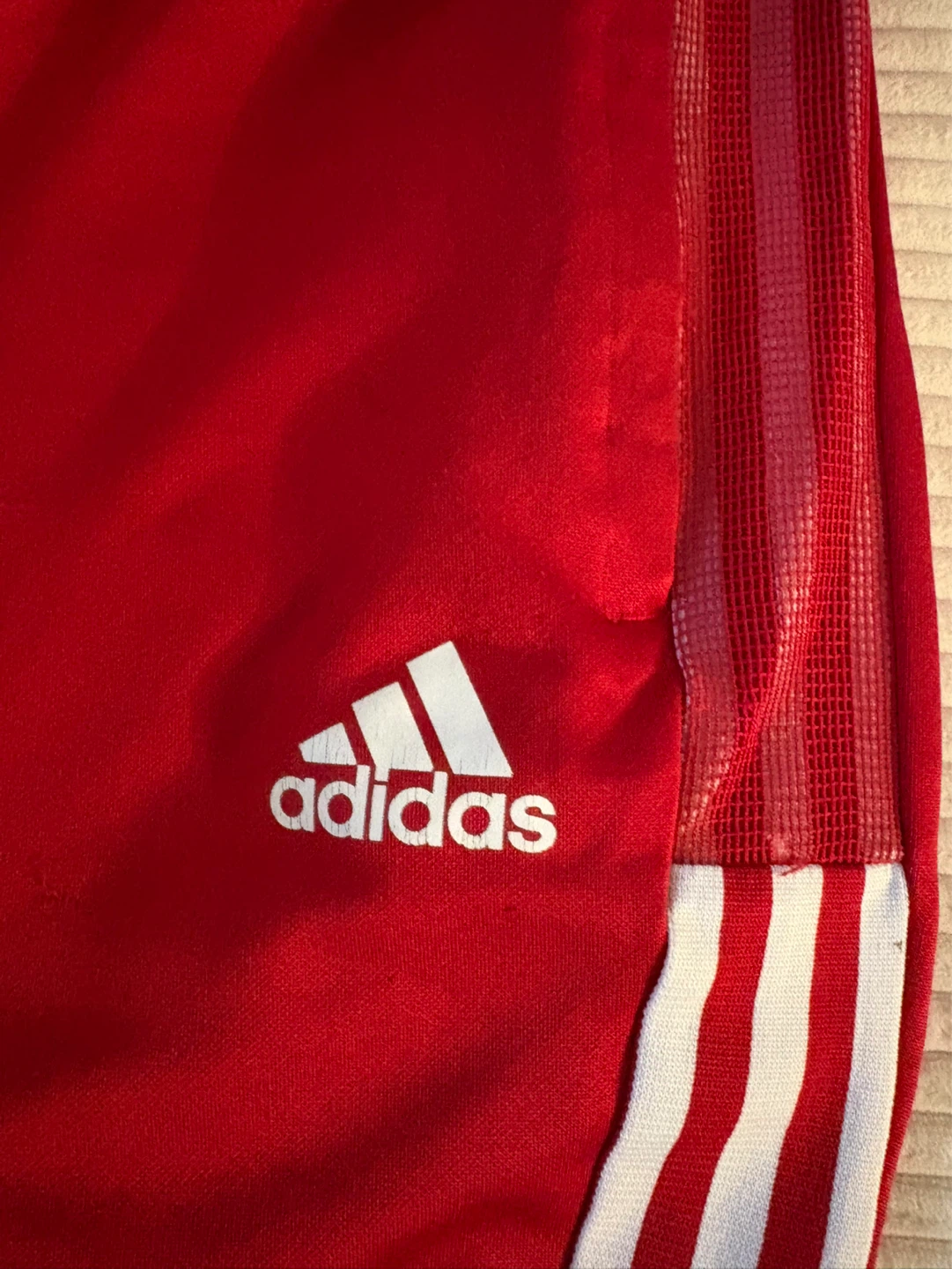 Adidas Aeroready Red Track Pants