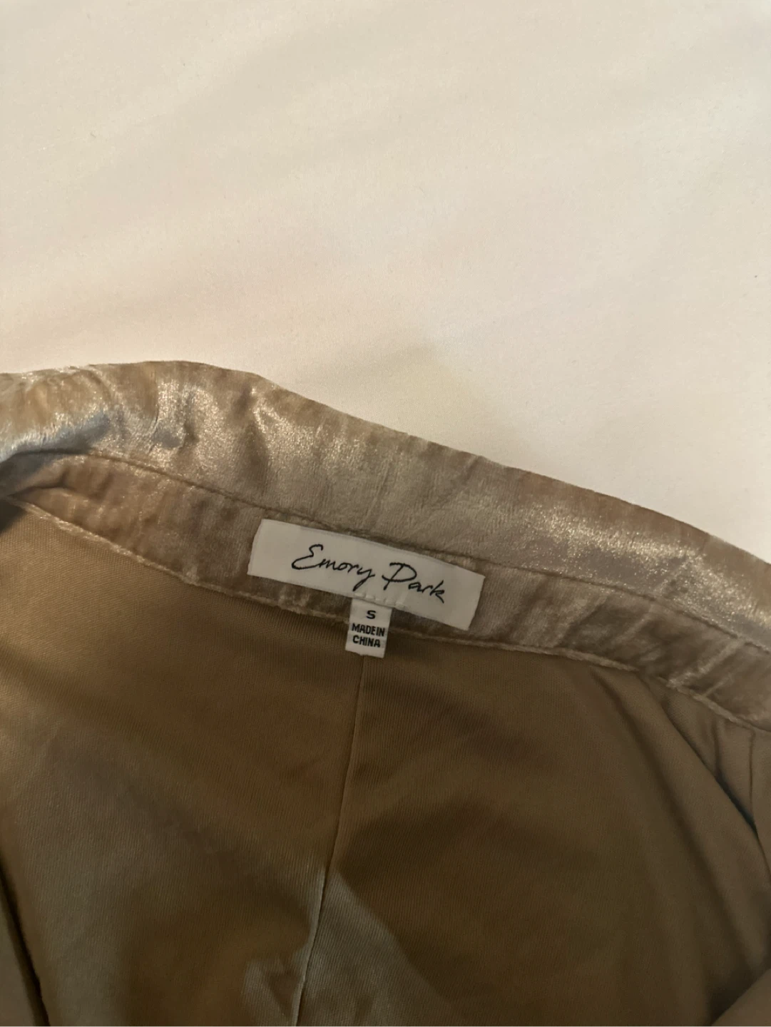 Emory Park Velvet Long Sleeve Top - photo 3