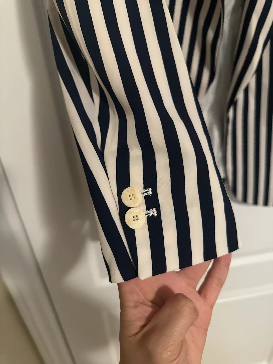 Zara Striped Blazer - photo 3