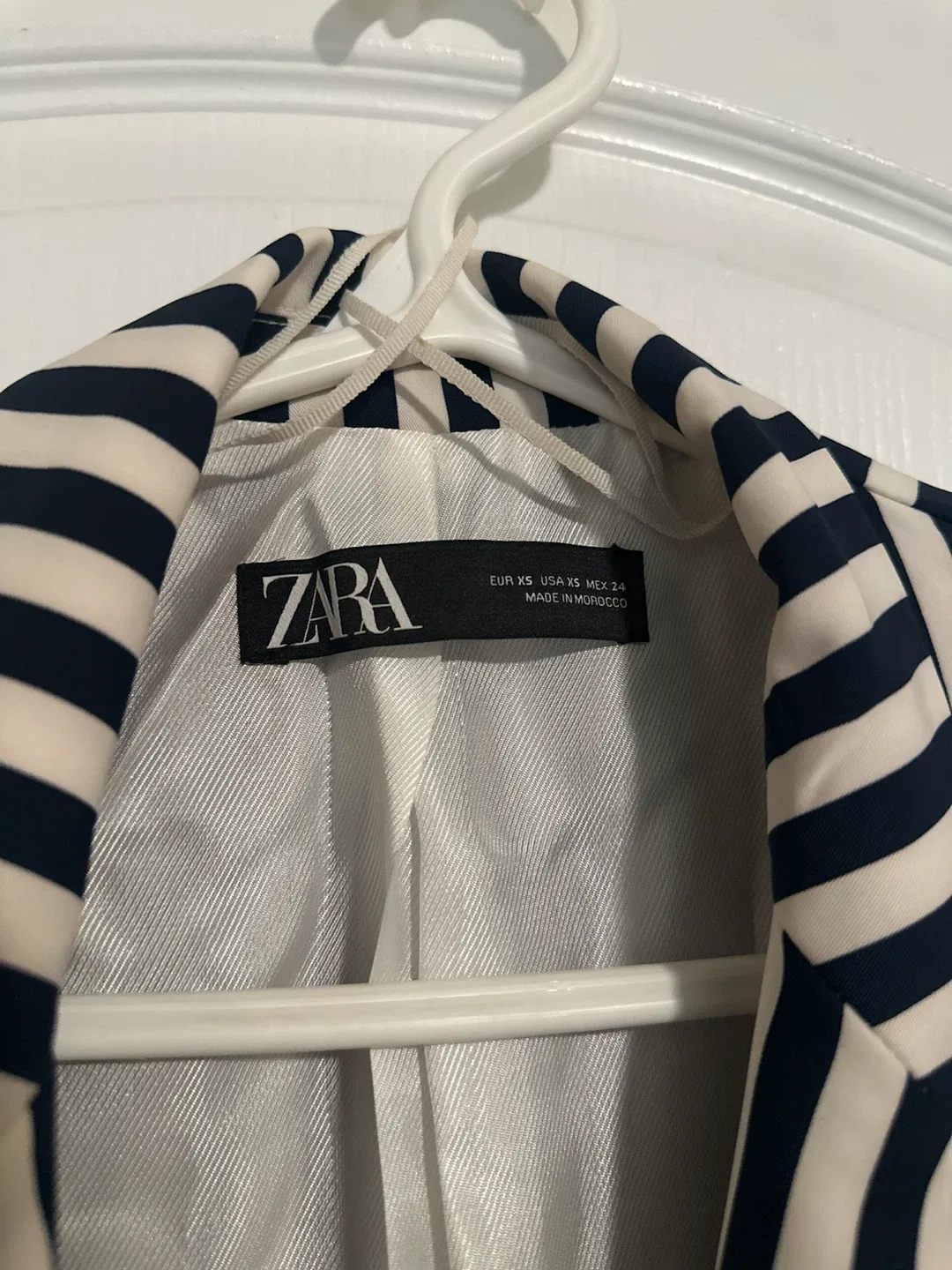 Zara Striped Blazer - photo 4