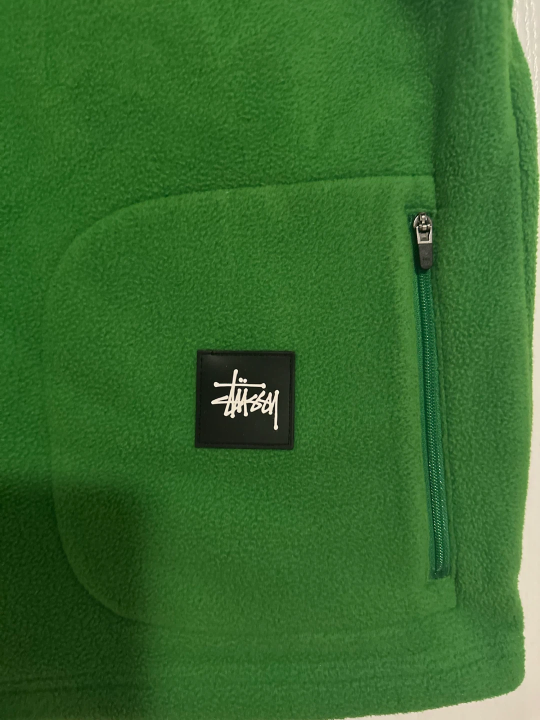 Stussy Green Fleece Vest - photo 3