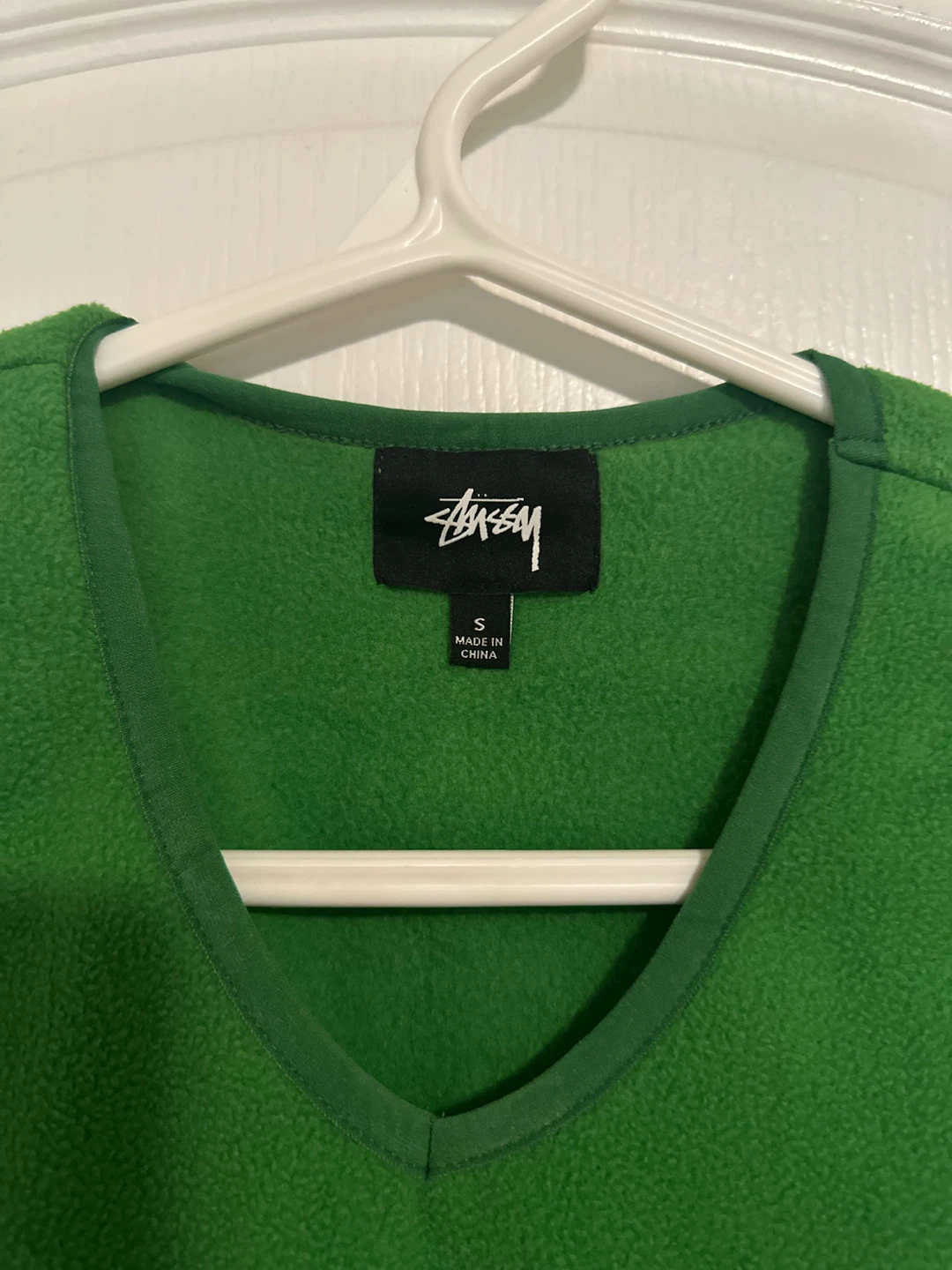 Stussy Green Fleece Vest - photo 4