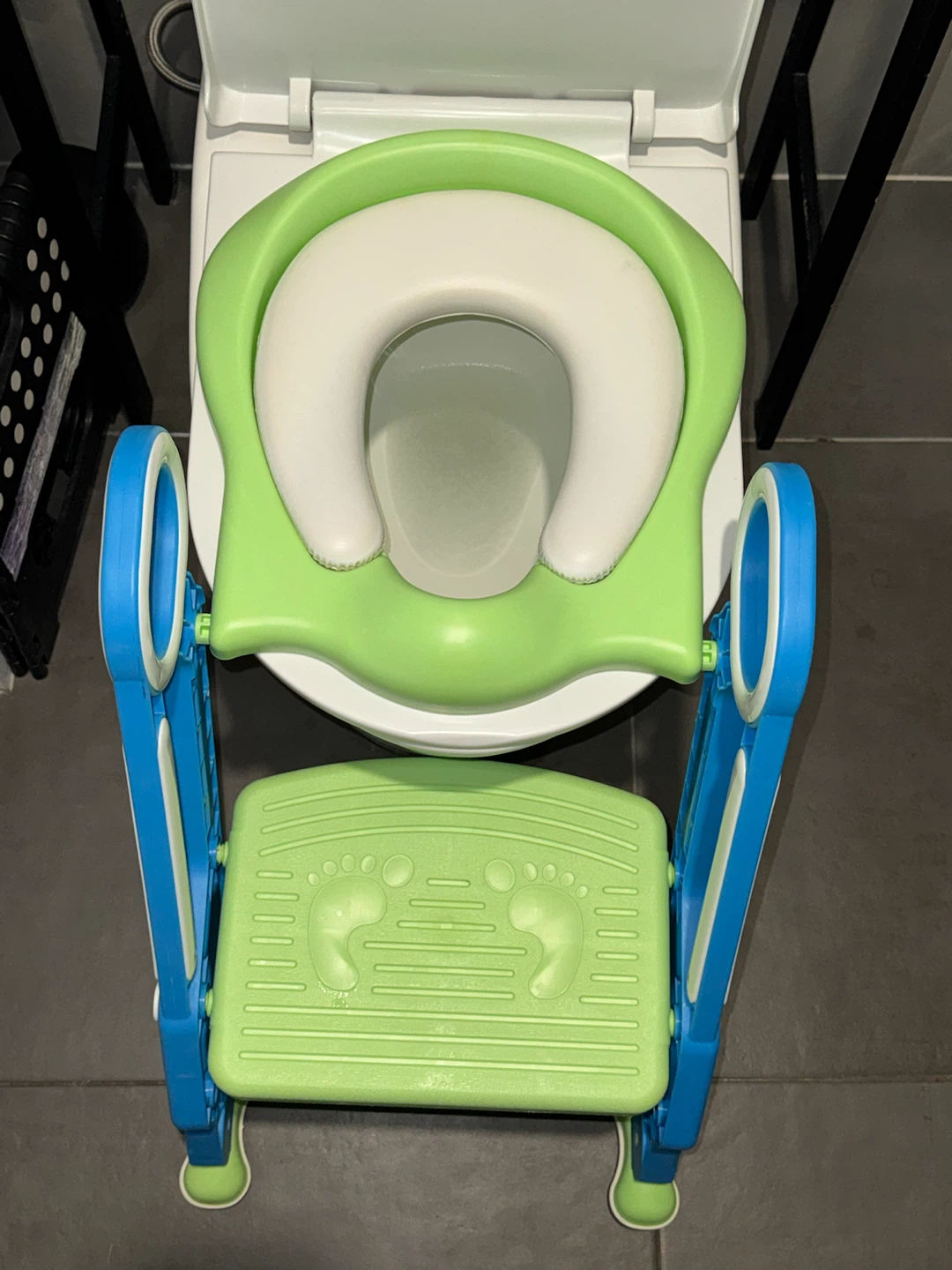 Adjustable Potty Training Toilet Seat with Step Ladder - photo 2
