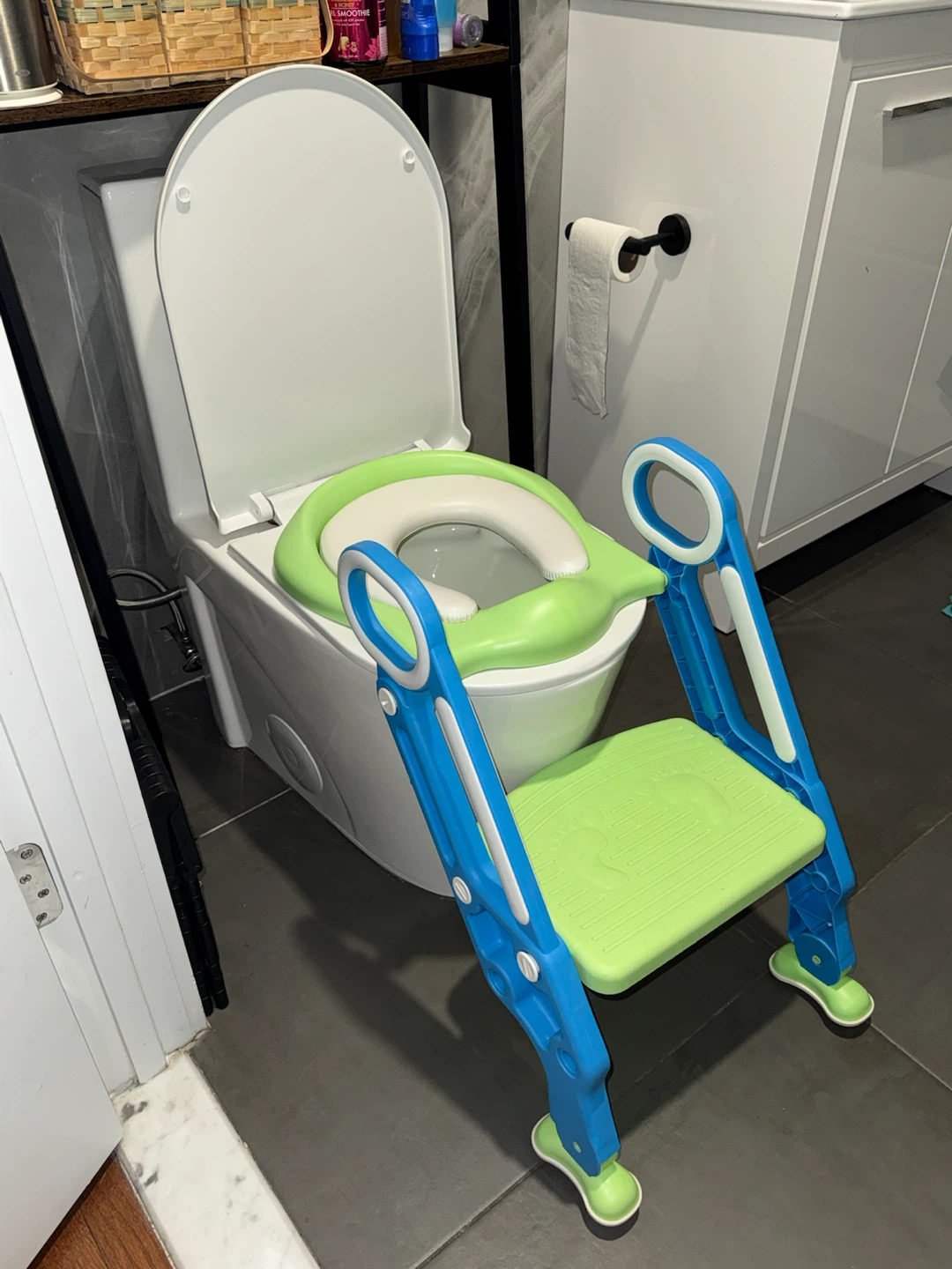 Adjustable Potty Training Toilet Seat with Step Ladder - photo 3