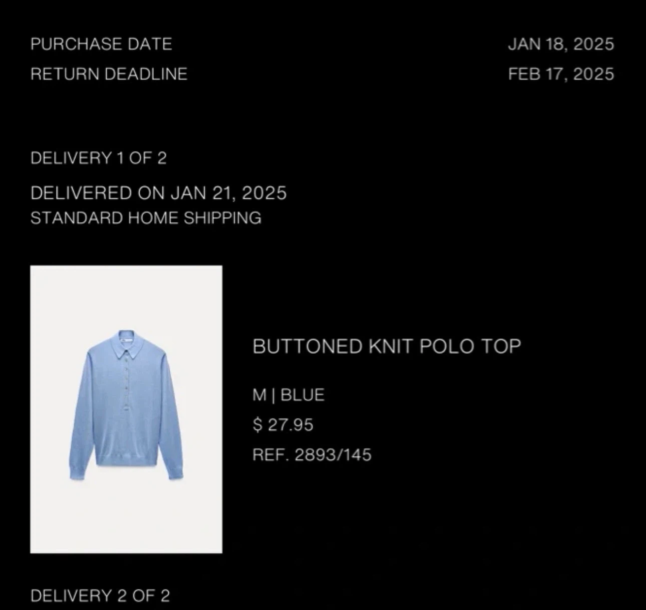 Zara Knit Cardigan with Metal Closure size M, closet sale - photo 4