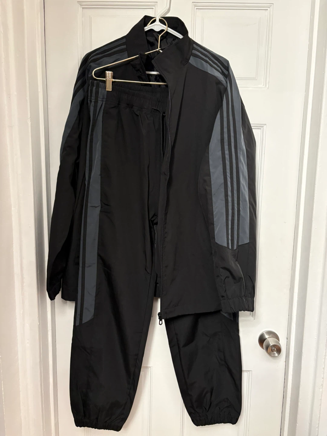 Black Tracksuit Set 4XL