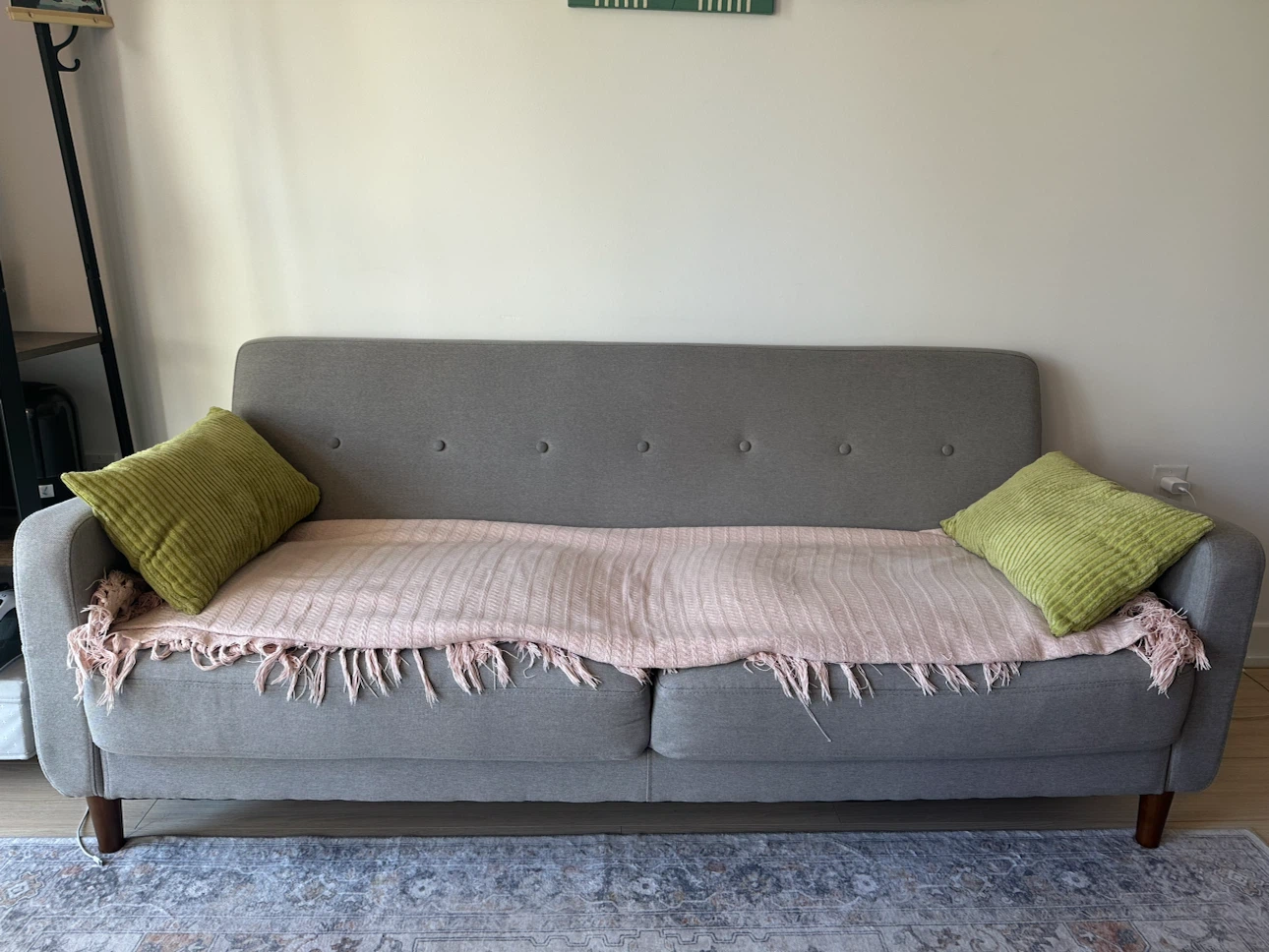 Grey Modern Fabric Sofa from wayfair - photo 2
