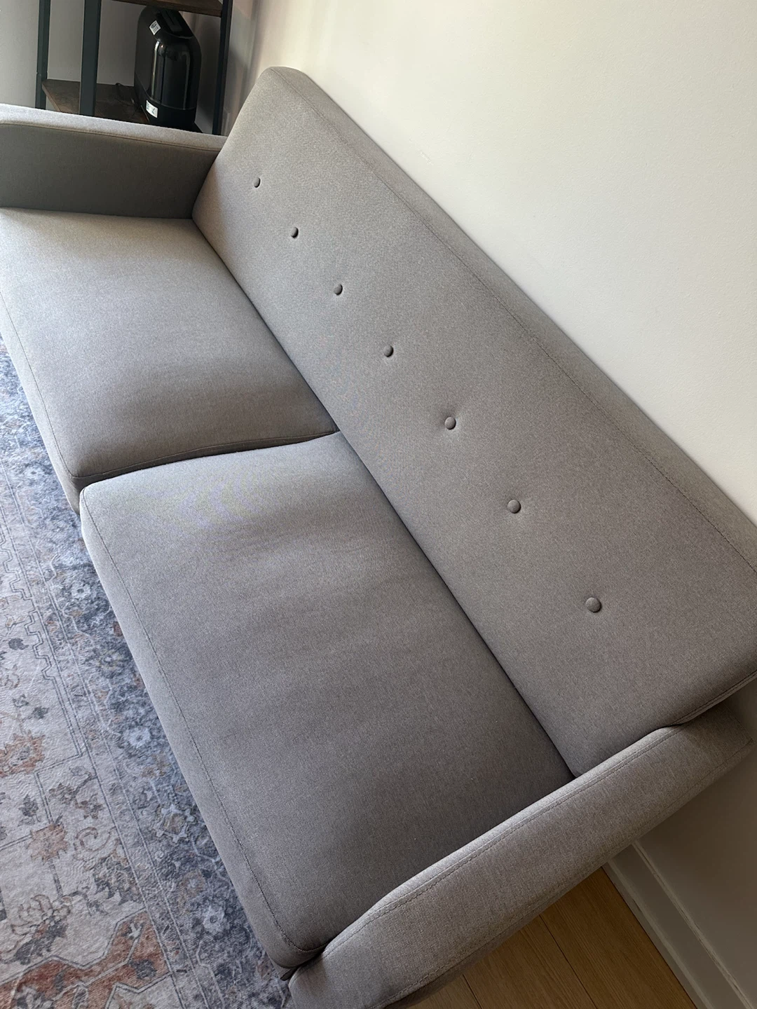 Grey Modern Fabric Sofa from wayfair - photo 3