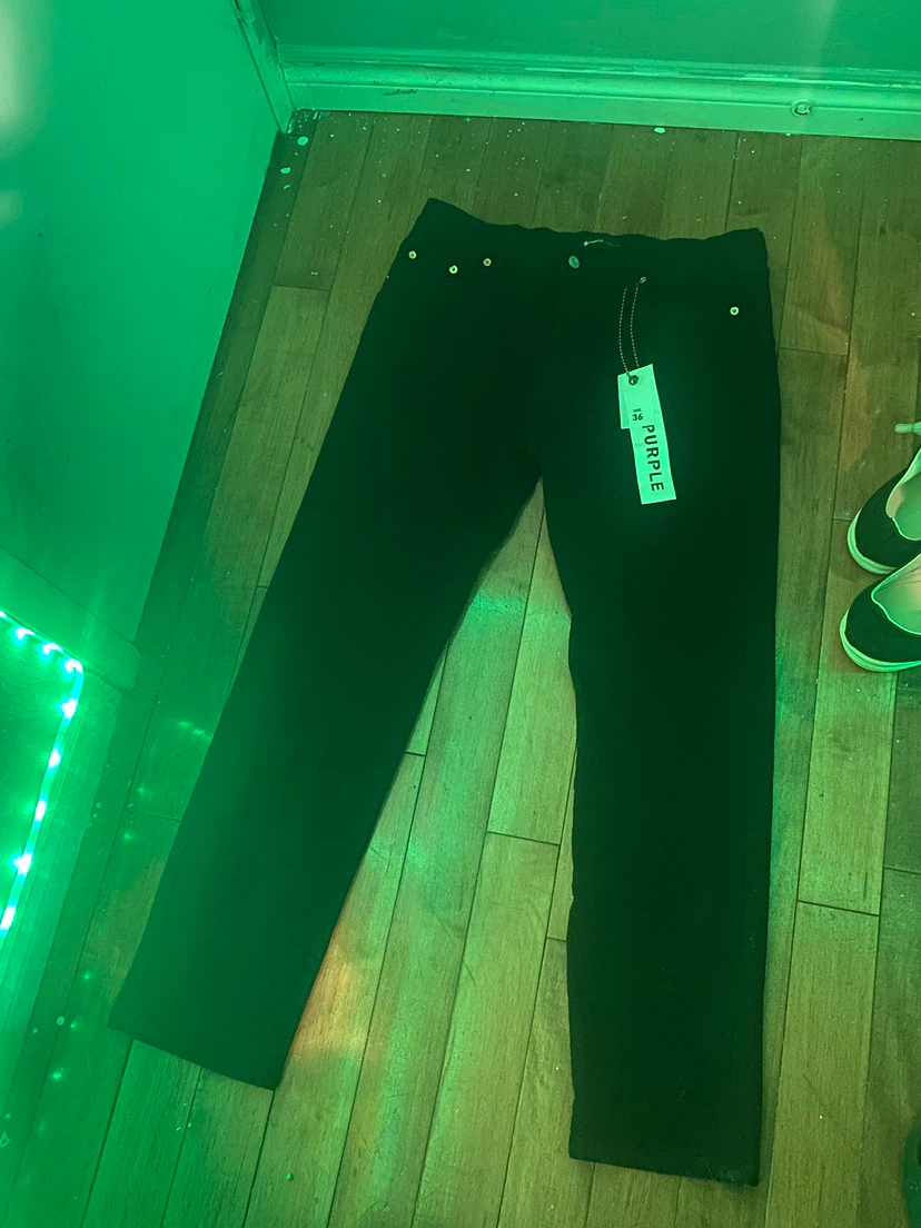 Purple jeans - photo 3