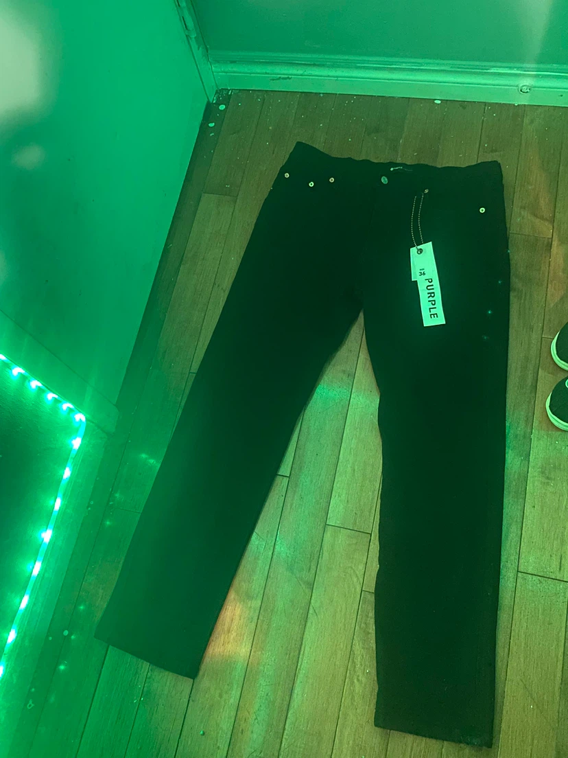 Purple jeans - photo 4