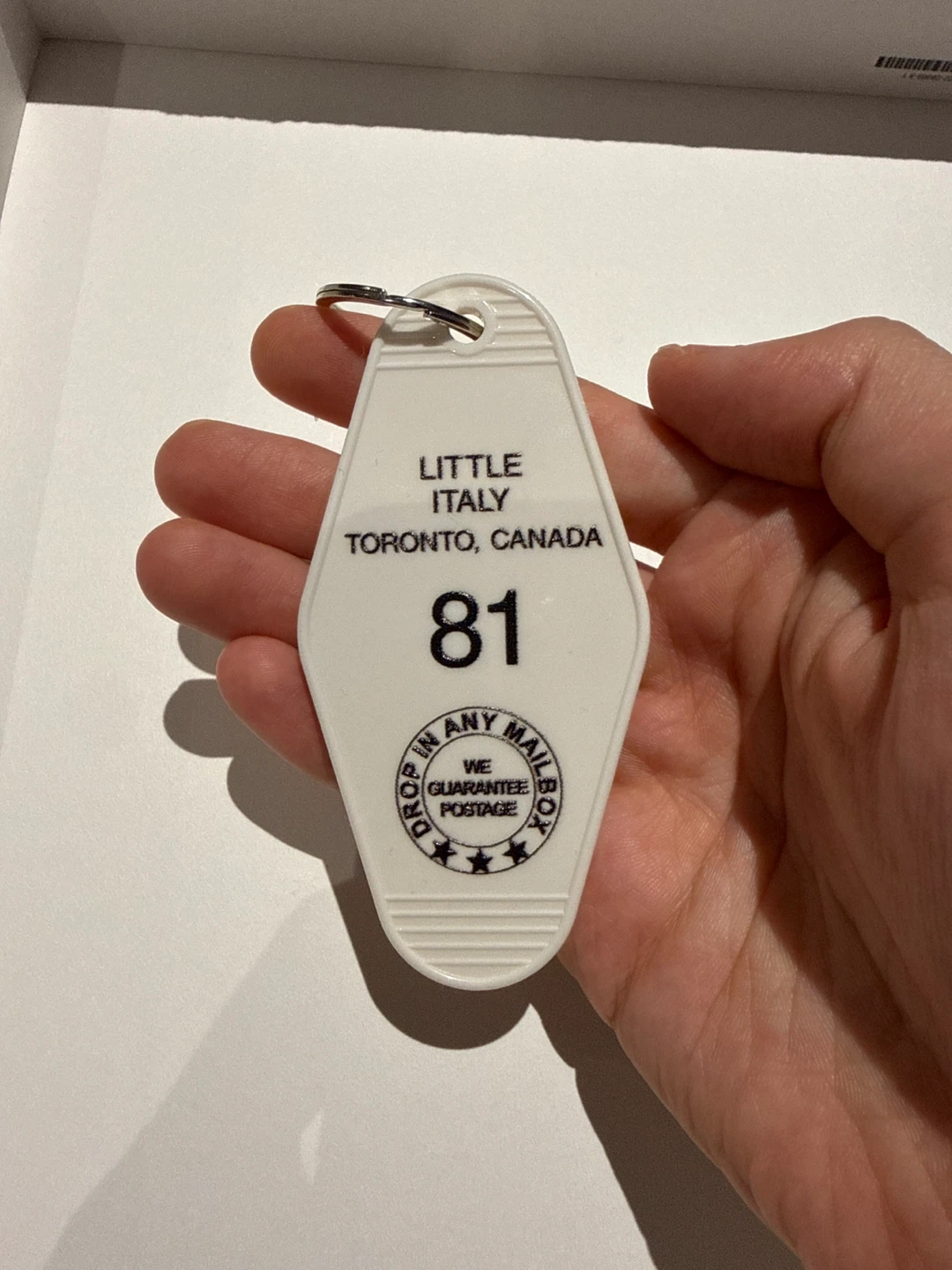 Little Italy Toronto Hotel Style Keychain - photo 3