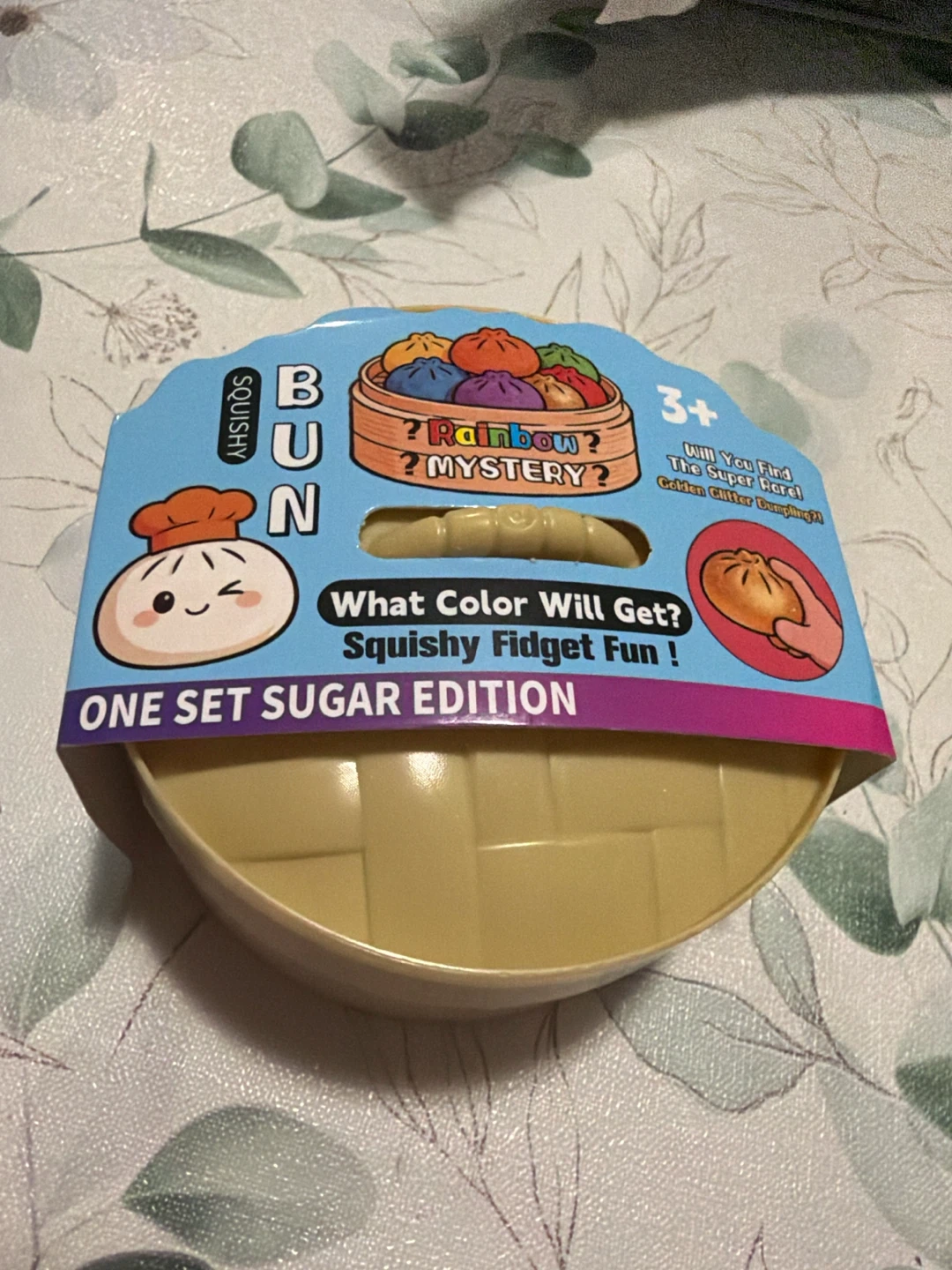Squishy Bun Sugar Edition Fidget Toy