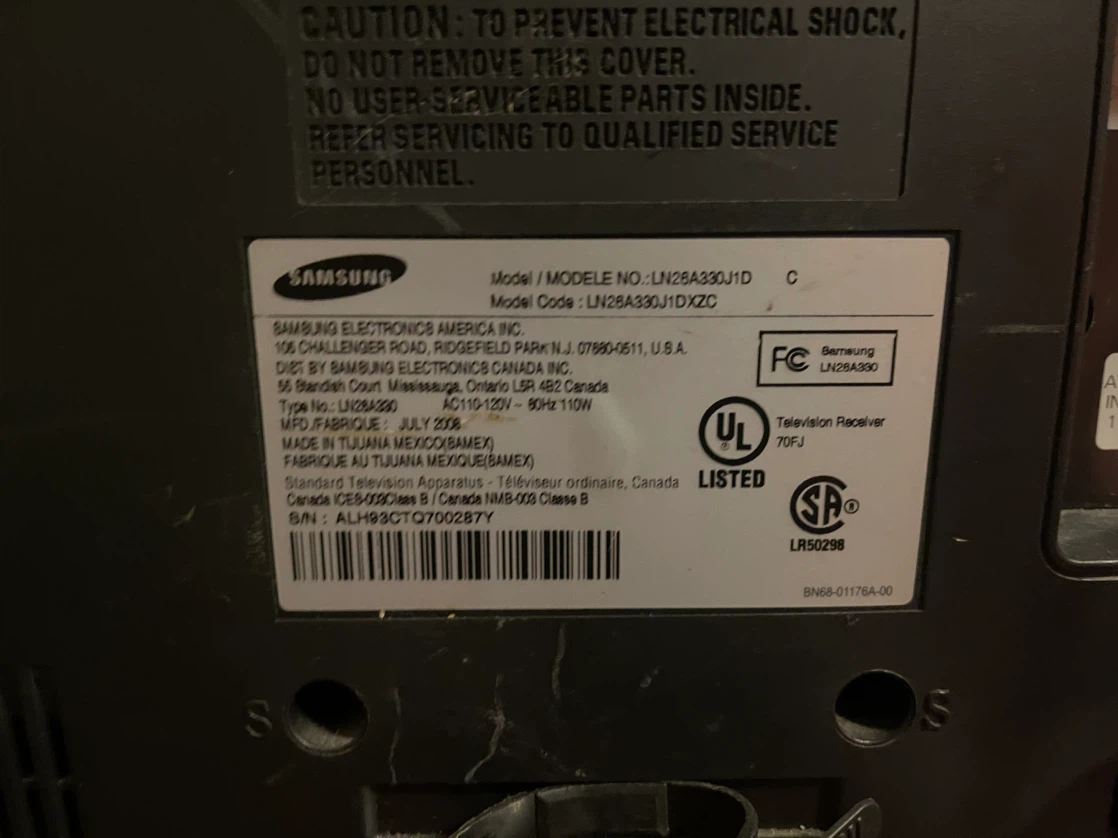 Samsung 26-inch LCD TV - photo 2