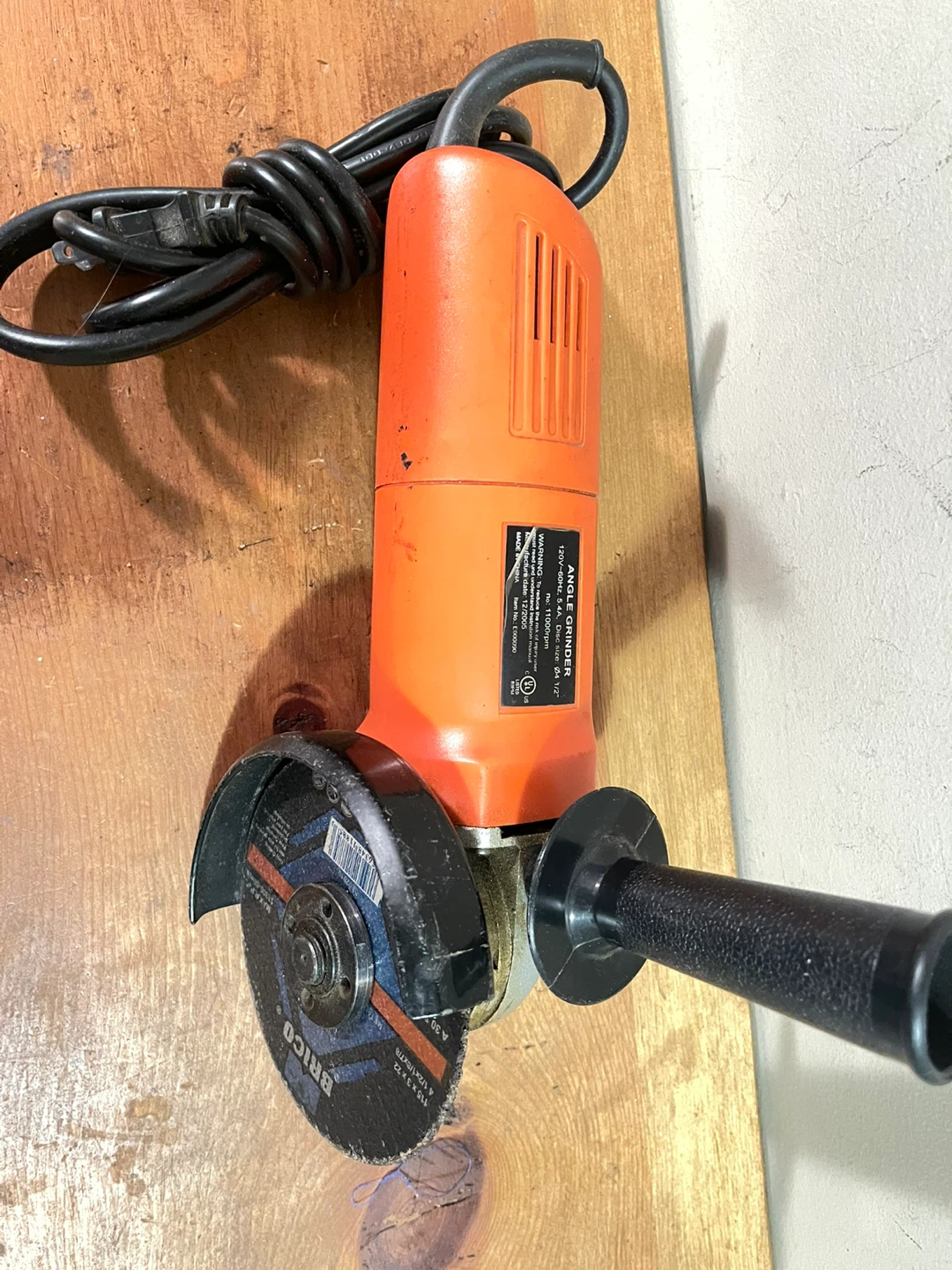 Brico Power Tools Angle Grinder - photo 2
