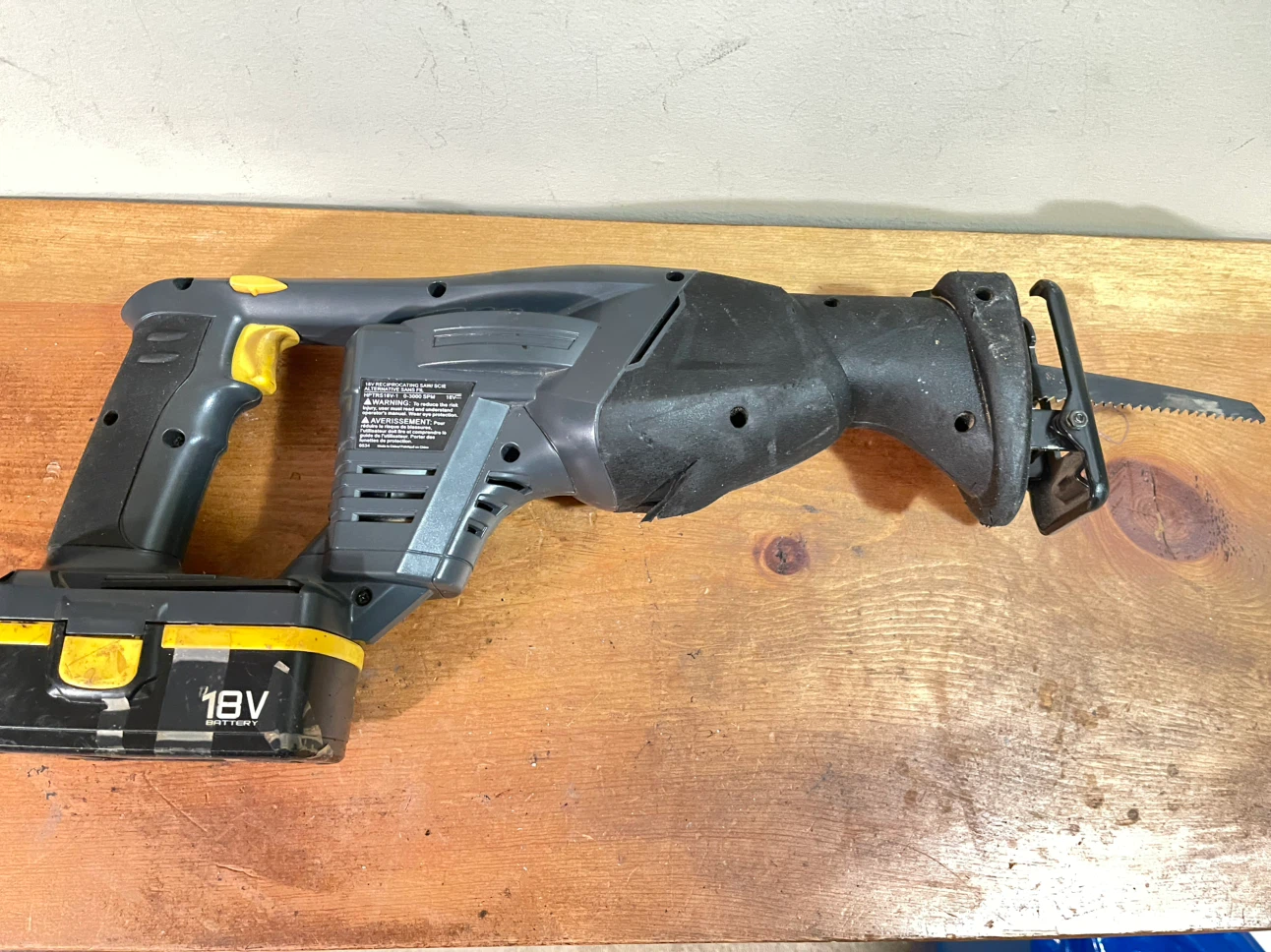 Workforce 18V Reciprocating Saw - photo 2
