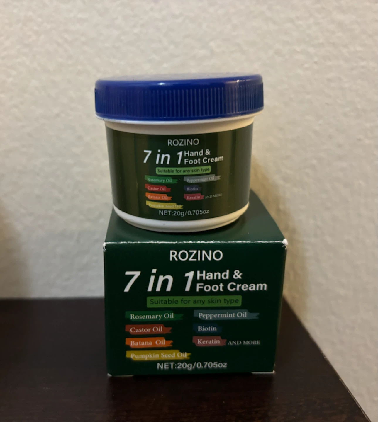 NEW-Rozino 7 in 1 Hand & Foot Cream