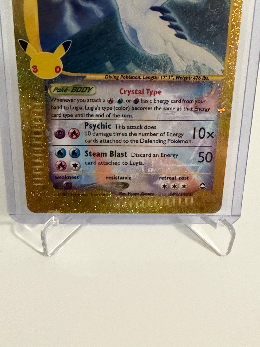 Lugia Pokemon 30th Celebrarion - MINT! - photo 3