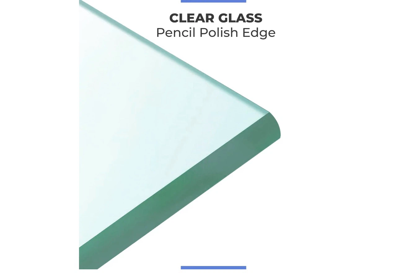 Clear Glass Table Top 24" x 16"