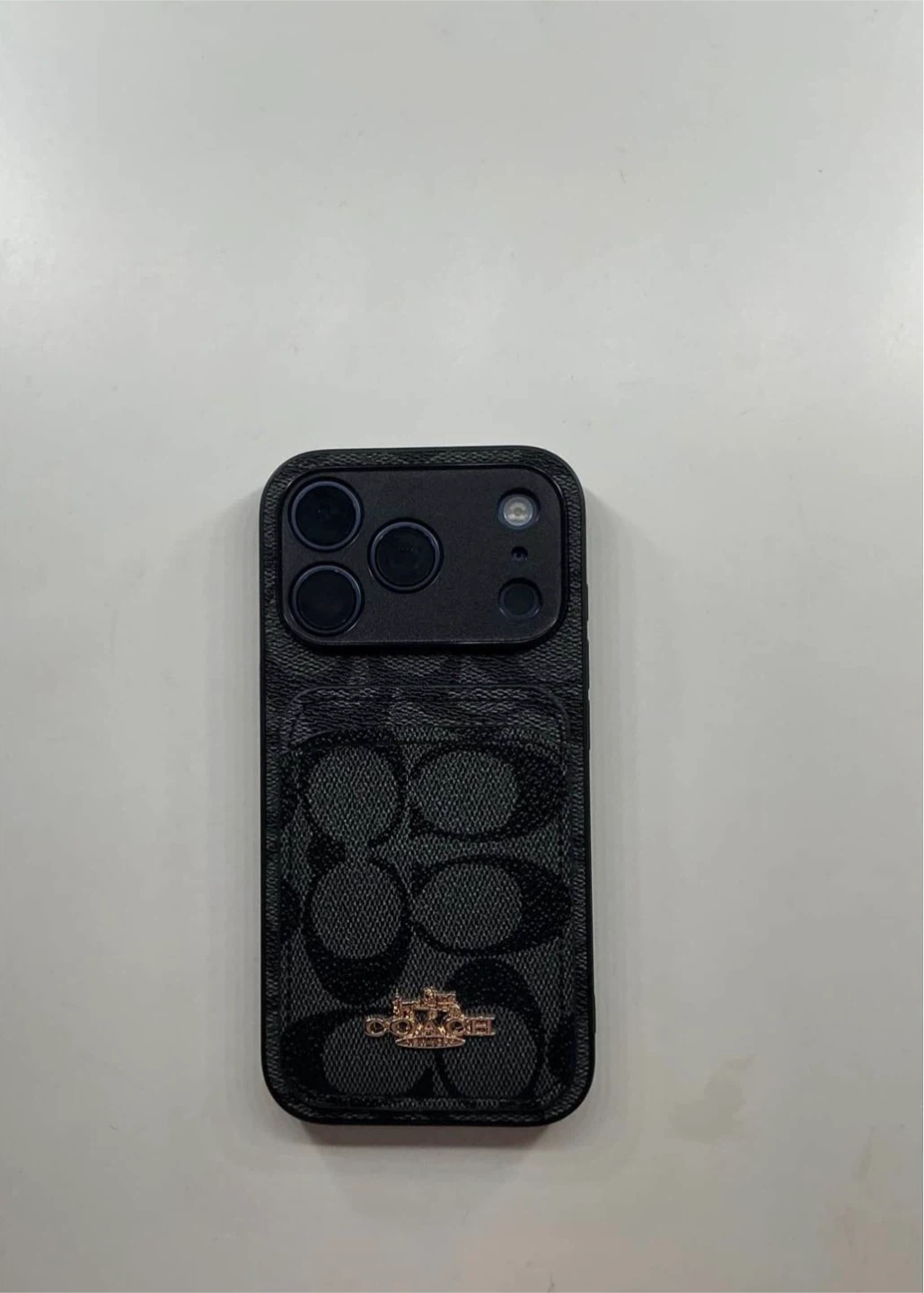 Coach Signature Phone Case