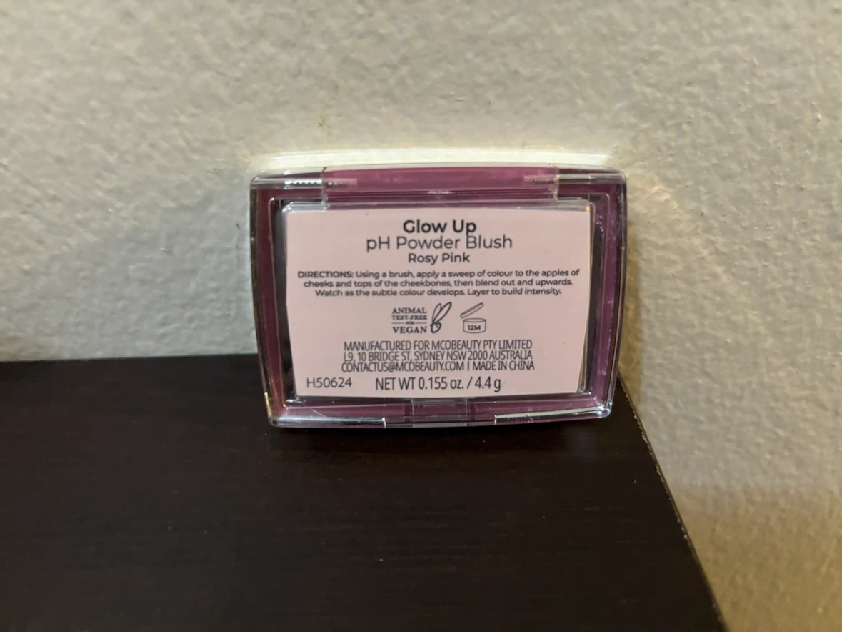 NEW-MCoBeauty Glow Up pH Powder Blush - Rosy Pink - photo 3