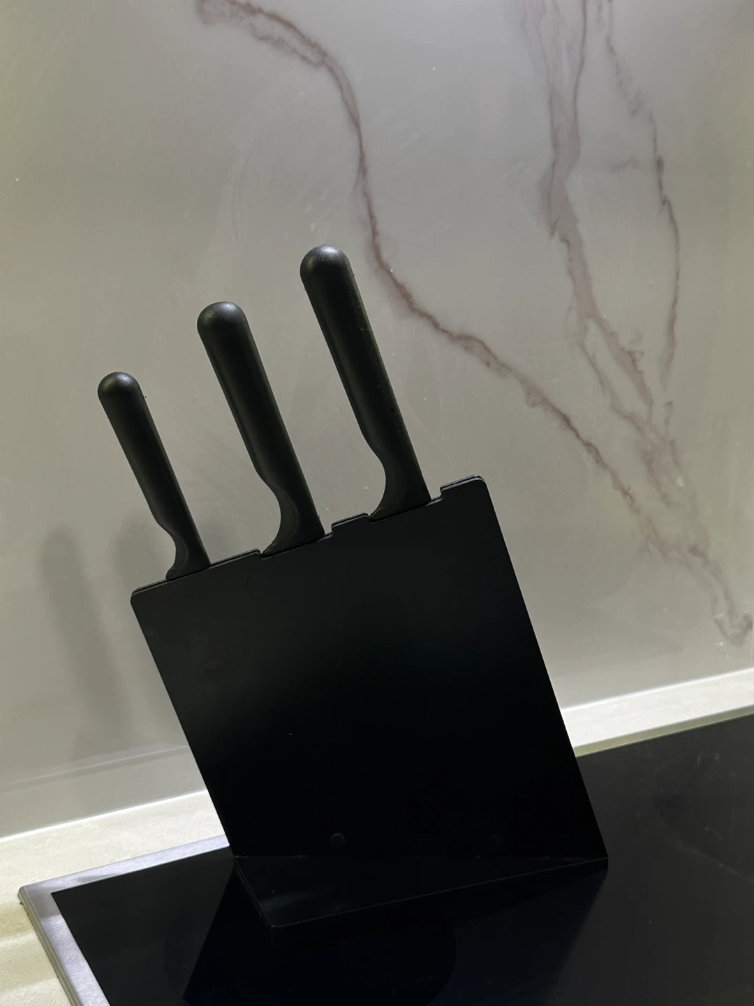 IKEA 3-Piece Knife Set with Block