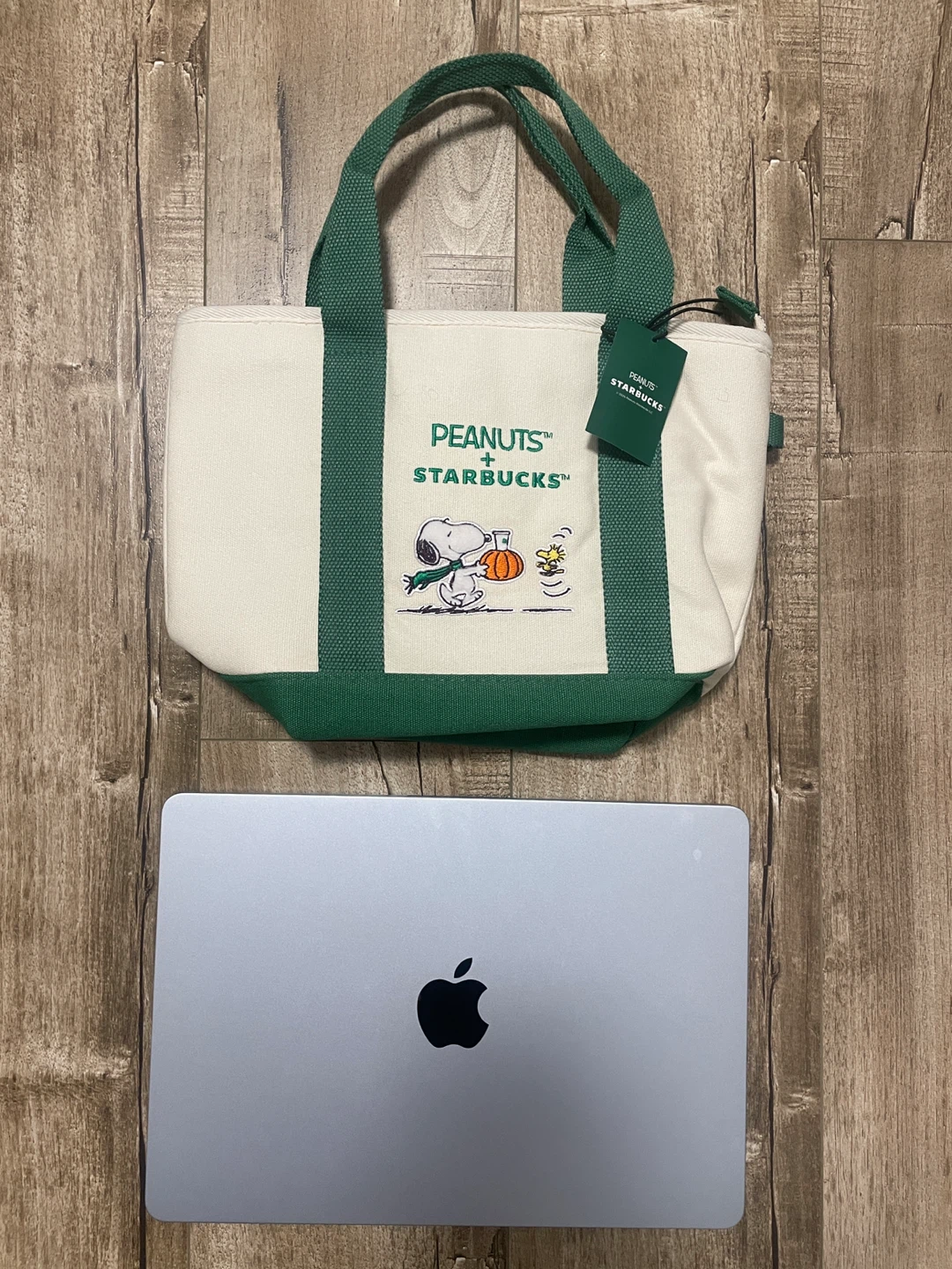BRAND NEW 🥕 Starbucks x Peanuts Snoopy Mini Tote Bag