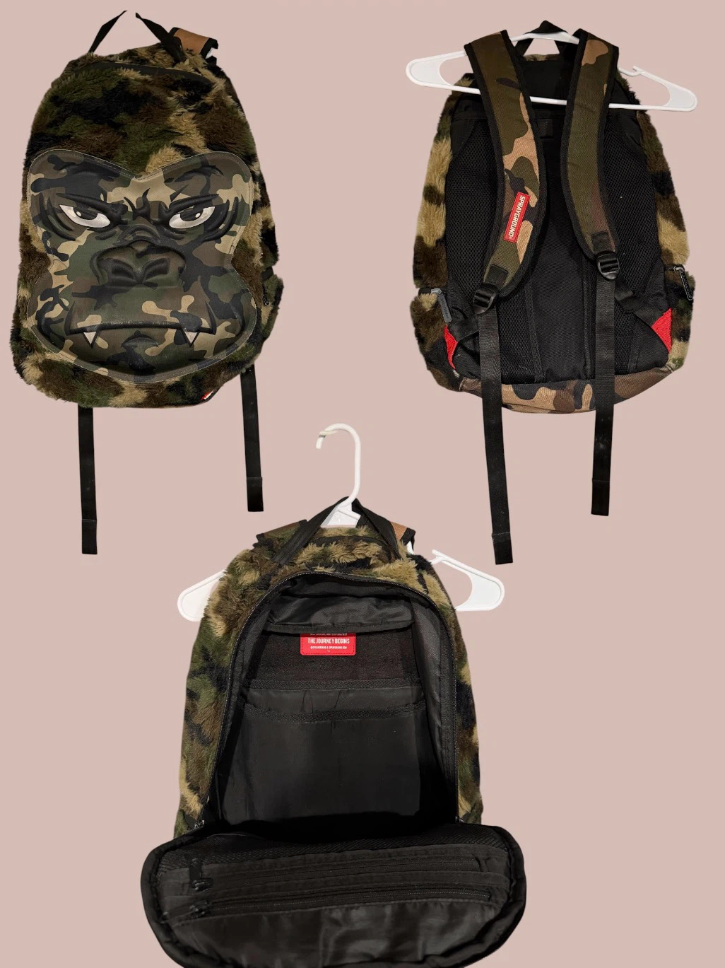 Sprayground Gorilla Camo Backpack