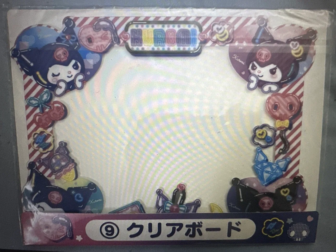 Sanrio Kuromi Clear Message Board