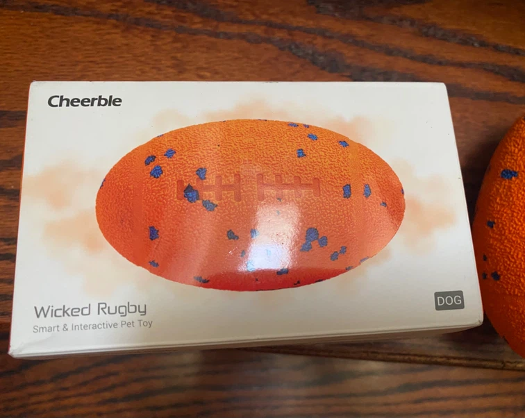Cheerble Wicked Rugby Smart Interactive Dog Toy - photo 5