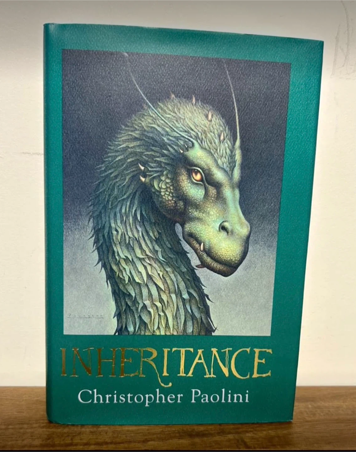 Inheritance by Christopher Paolini Signed Hardcover
