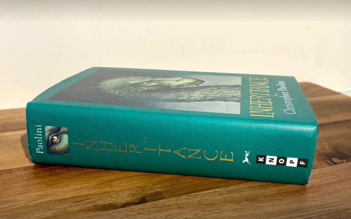 Inheritance by Christopher Paolini Signed Hardcover - photo 3