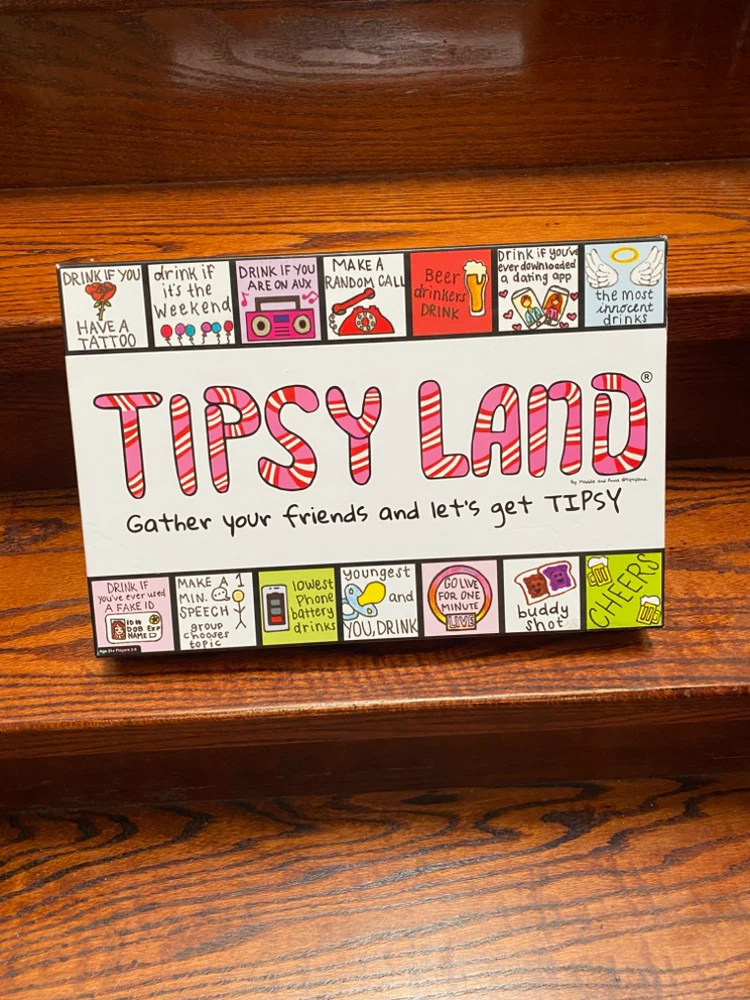 Tipsy Land Drinking Board Game