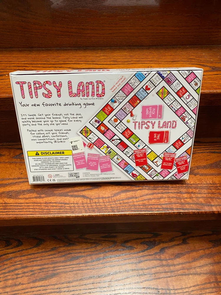 Tipsy Land Drinking Board Game - photo 3