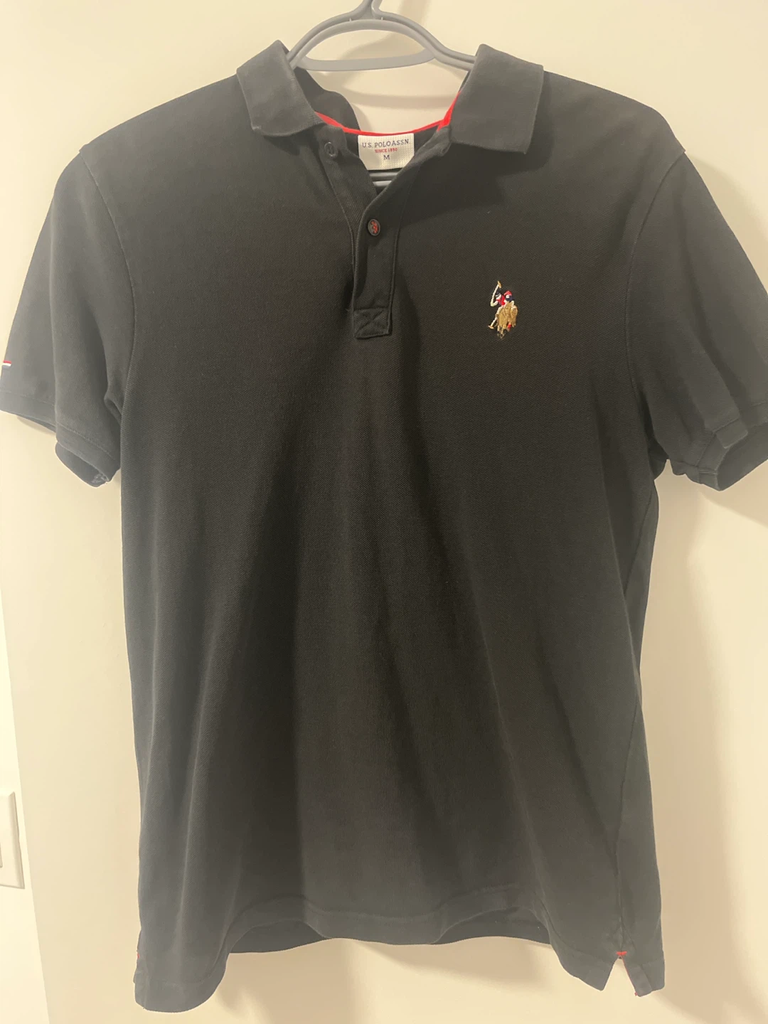 U.S. Polo Assn. Black Polo Shirt